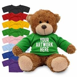 Promotional Anne Bear - Printed Soft Toys - Medium Teddy Bear