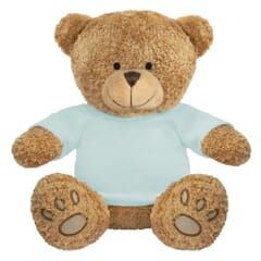 Blank Brown 22cm Edward Bear - Baby Blue T-Shirt