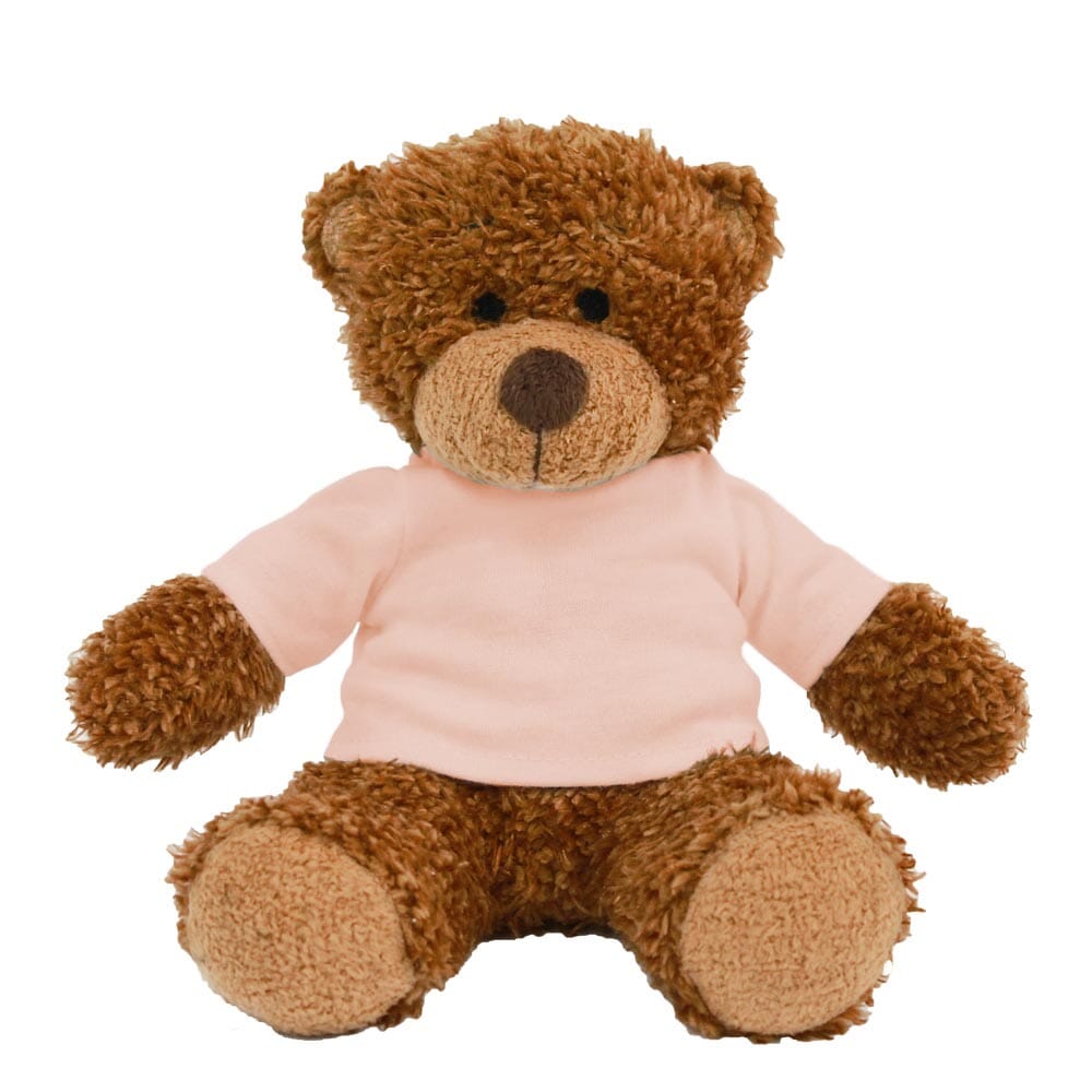 Blank 17cm Anne Bear - Baby Pink T-Shirt