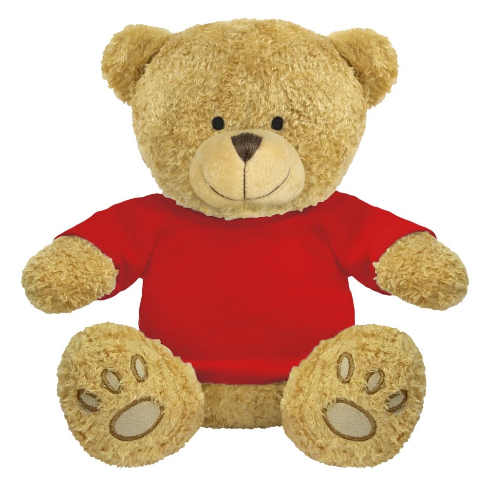 Blank Golden 22cm Edward Bear - Red T-Shirt