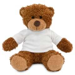 A blank soft toy teddy bear suitable for Dye-Sub and transfer printing. The toy is made of high-quality materials and is perfect for children and adults alike.