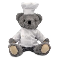 Blank Sublimation 20cm Archie Jointed Bear with Chef outfit
