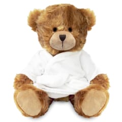 Blank Sublimation 20cm Charles Jointed Bear with Dressing Gown