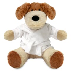 Blank Sublimation 20cm Darcy Dog with Dressing Gown