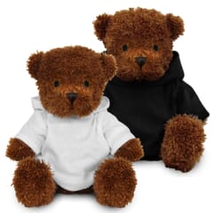Blank Brown 18cm James Bear with Hoody