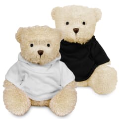 Blank White 18cm James Bear with Hoody