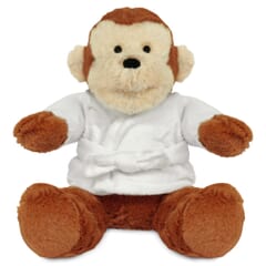Blank Sublimation 20cm Max Monkey with Dressing Gown