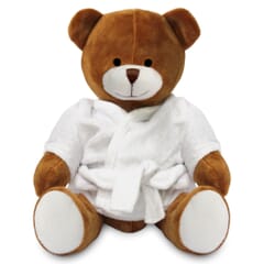 Blank Sublimation 20cm Richard Bear with Dressing Gown