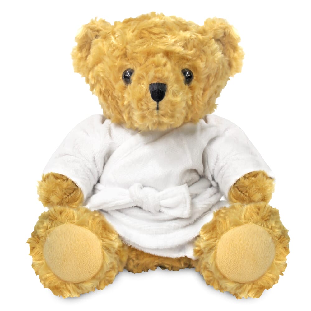 Blank Sublimation 19cm Victoria Bear with Dressing Gown