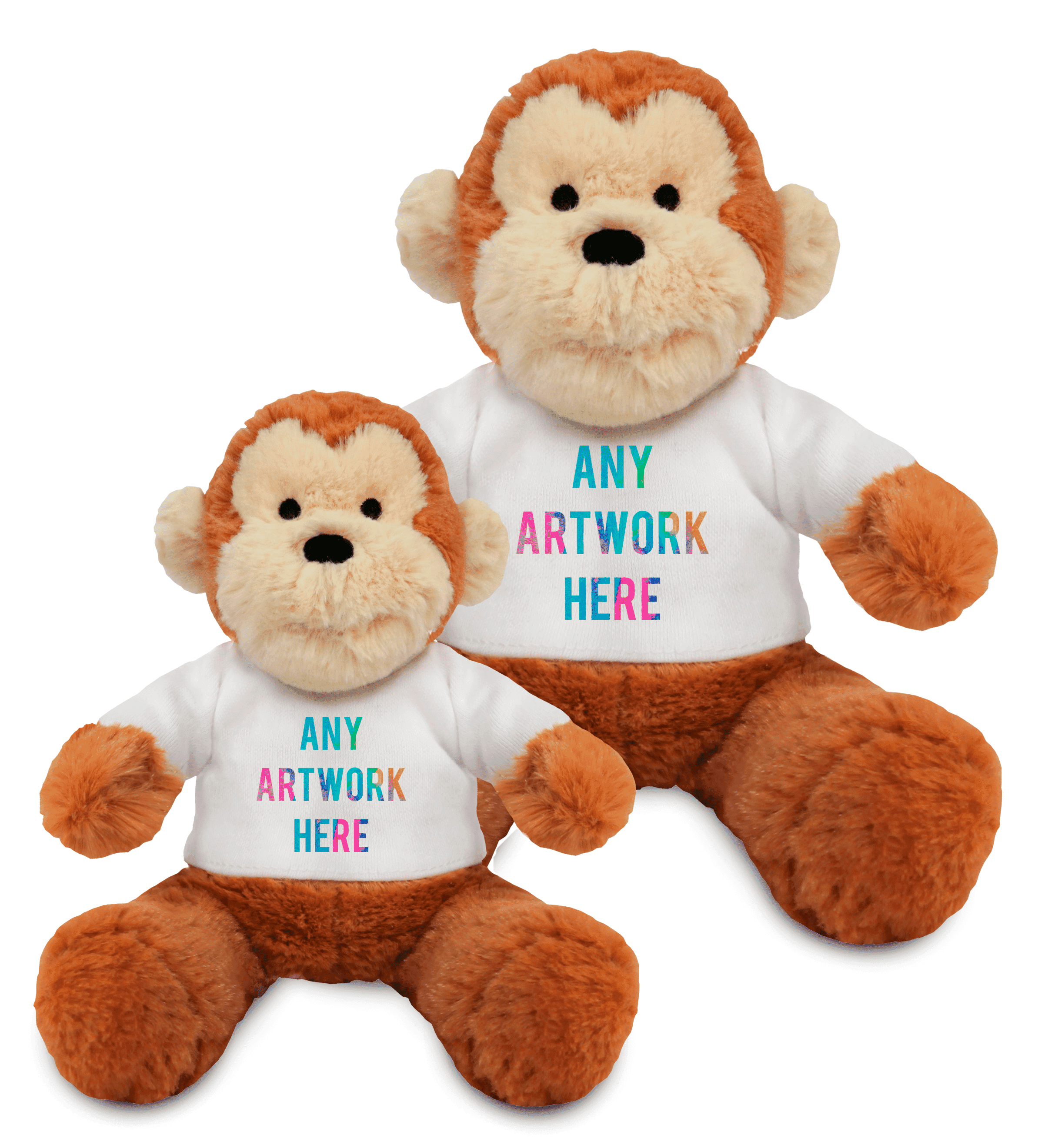 Printed 15cm & 20cm Max Monkey Combo