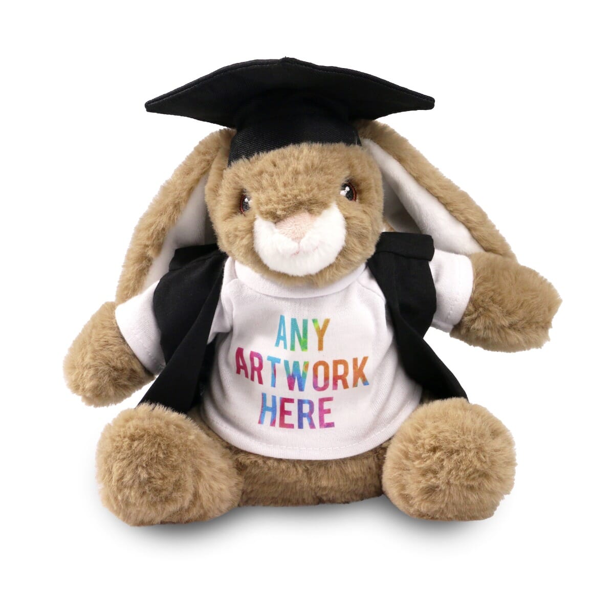 ECO 20cm Bramble Bunny with Graduate outfit with Elastic Cap