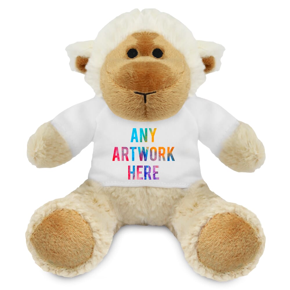 Promotional Lucy Lamb Plush Toy 20cm - Printed Soft Toys - Large Soft Toy - Main Image