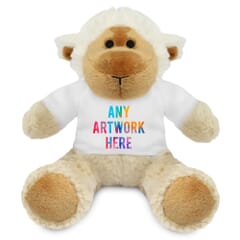 Promotional Lucy Lamb Plush Toy 20cm - Printed Soft Toys - Large Soft Toy - Main Image