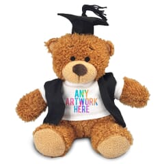Printed 17cm Anne Bear with a Graduation Outfit