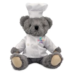 Printed 20cm Archie Jointed Bear with Chef Outfit