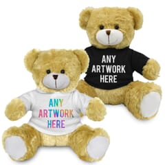 Printed 25cm Elizabeth Bear with Hoody