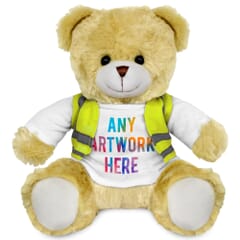 25cm Elizabeth bear with Hi-Vis Vest