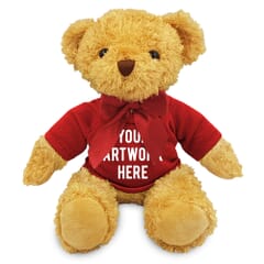 18cm William Bear with Red t-shirt
