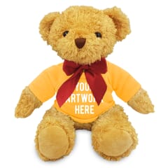 18cm William Bear with Yellow t-shirt