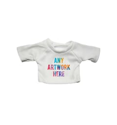 Printed White T-Shirt - XS