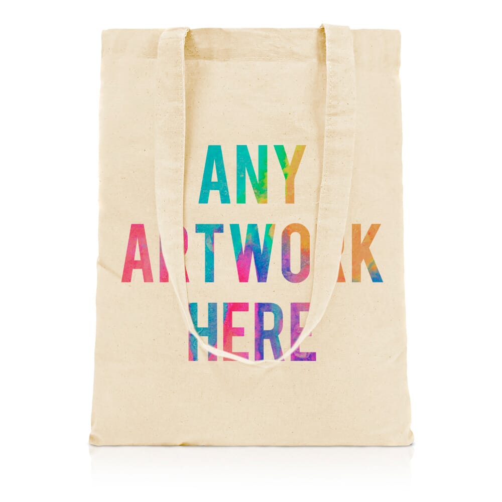 Monaco tote bag with A4 print