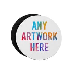 Fabric Coaster - rounded