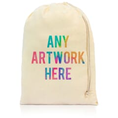 Shannon drawstring bag with A4 print