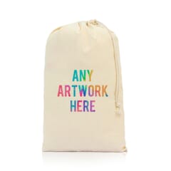 Thames drawstring bag with A5 print