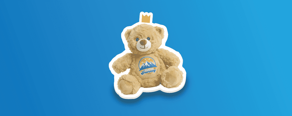 Regal Toys - Printed ECO 20cm Honey Catherine Bear - Product of the Year Award 2025