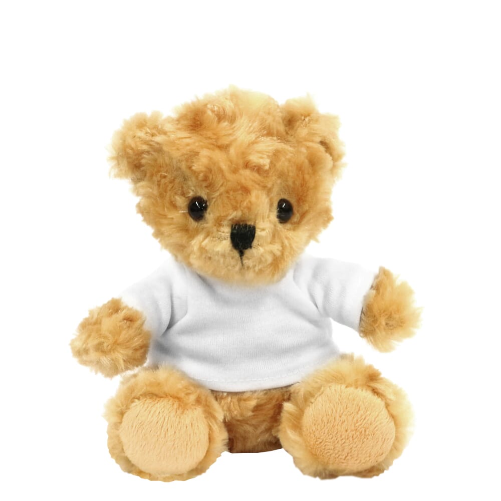 Promotional Victoria 13cm Golden Bear - Blank Soft Toys - Small Teddy Bear