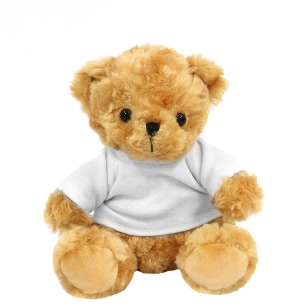 Promotional Victoria 16cm Golden Bear - Blank Soft Toys - Medium Teddy Bear