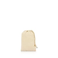 Blank Drawstring Bag suitable for Printing - Natural Cotton Danube Bag