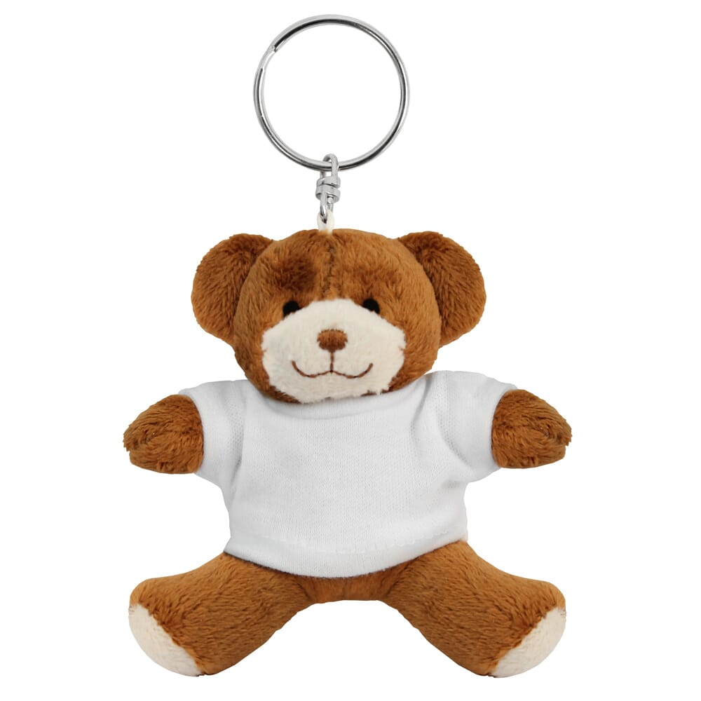 Promotional George Keyring Bear - Blank Soft Toys - Small Teddy Bear