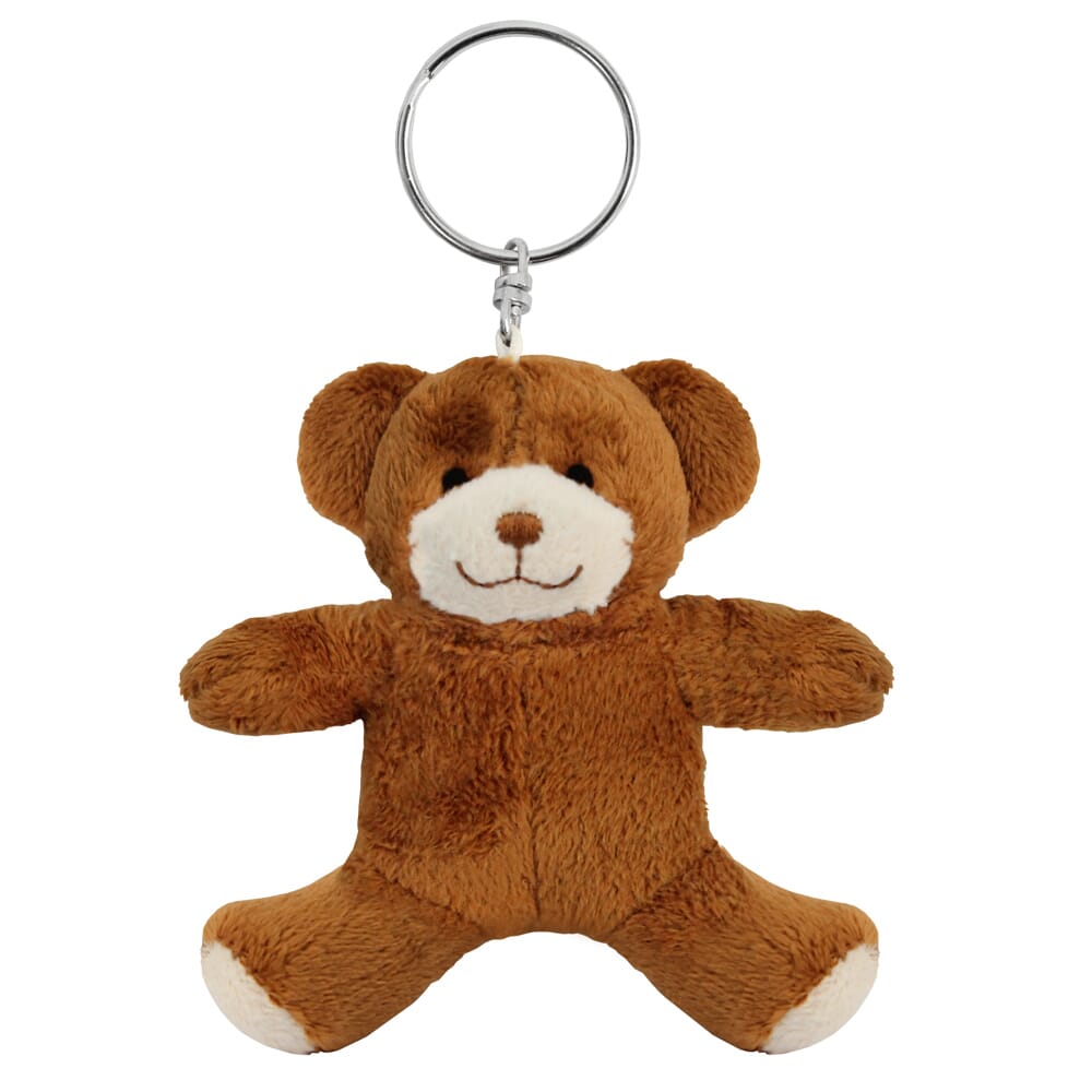 Promotional George Keyring Bear - Naked Soft Toys - Small Teddy Bear