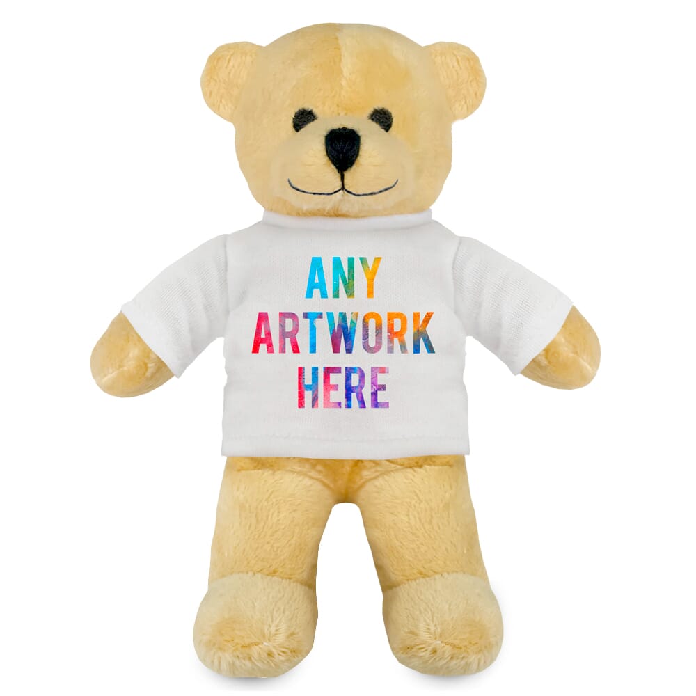 Promotional Henry II Light Brown Bear - Printed Soft Toys - Small Teddy Bear