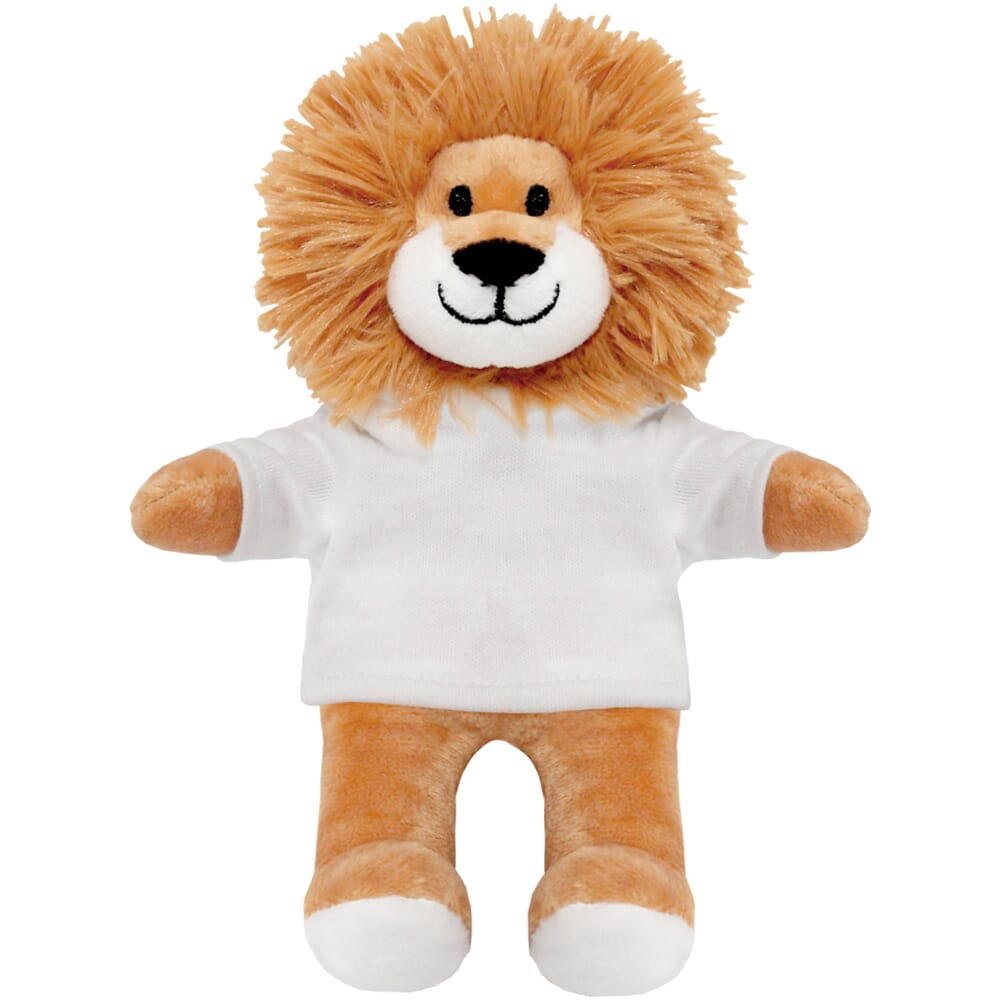 Promotional Louis Lion Plush Toy - Blank Soft Toys - Small Teddy Bear