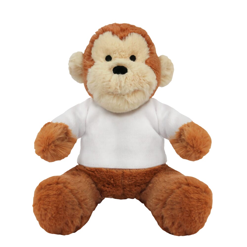 Promotional Max Monkey Plush Toy - Blank Soft Toys - Small Teddy Bear