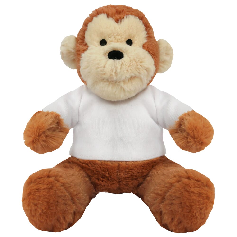 Promotional Max Monkey Plush Toy - Blank Soft Toys - Large Teddy Bear
