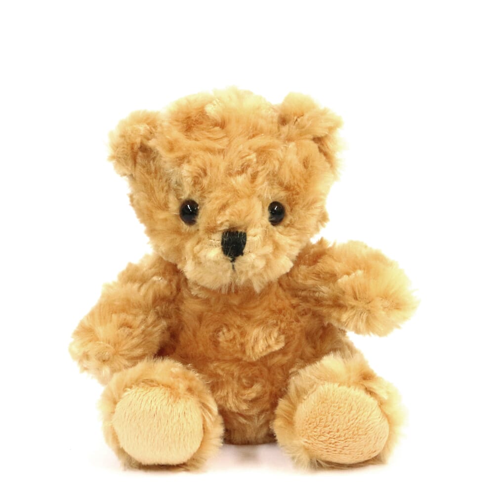 Promotional Victoria Golden Bear 13cm - Naked Soft Toys - Small Teddy Bear