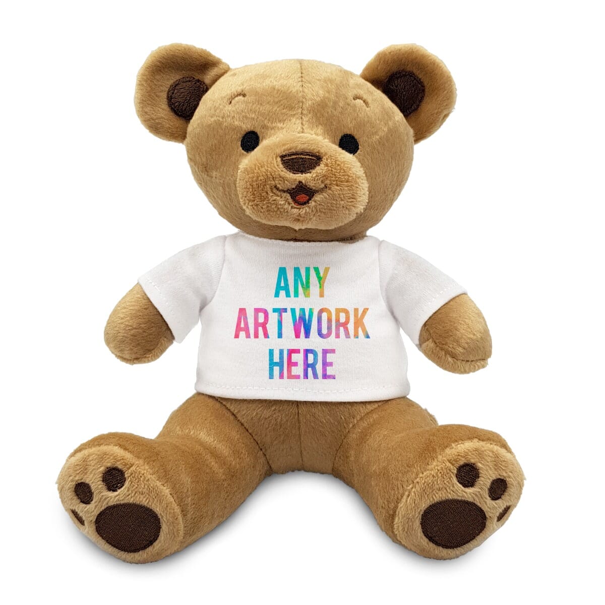 Promotional Beatrice 17cm Bear - Printed Soft Toys - Medium Teddy Bear