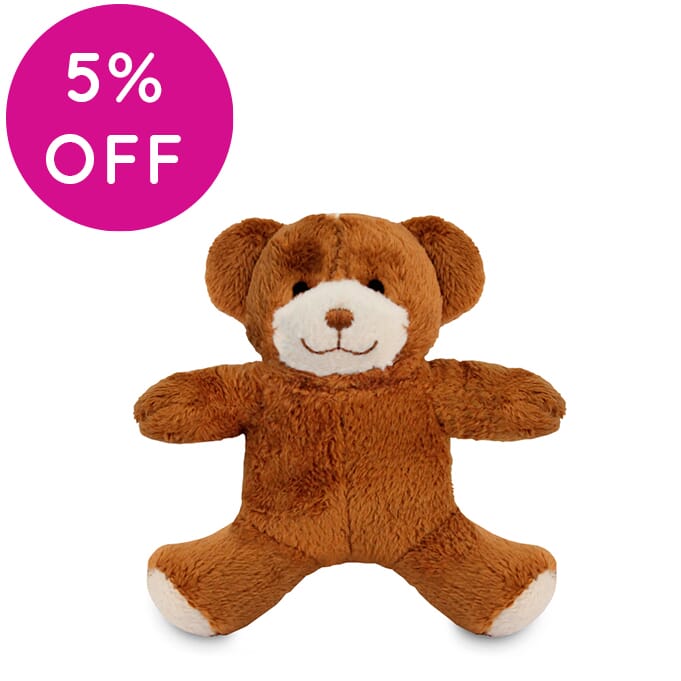 Promotional George Mini Bear - Naked Soft Toys - Small Teddy Bear